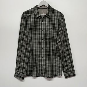 Mountain Hardware Plaid Long Sleeve Buttoned Down Shirt Men's Size Medium